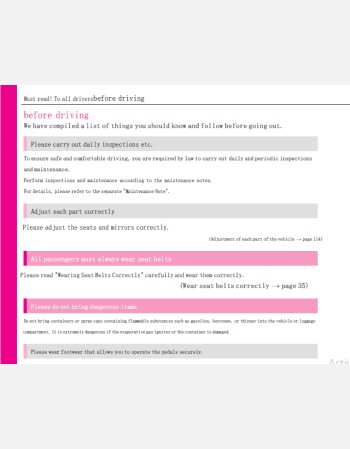 subaru stella 2020- 2021 owners manual in english